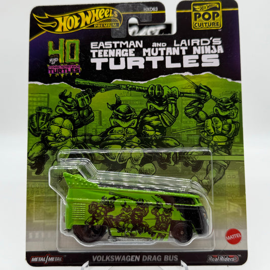 Volkswagen Drag Bus - TMNT Teenage Mutant Ninja Turtles Hotwheels Premium POP CULTURE