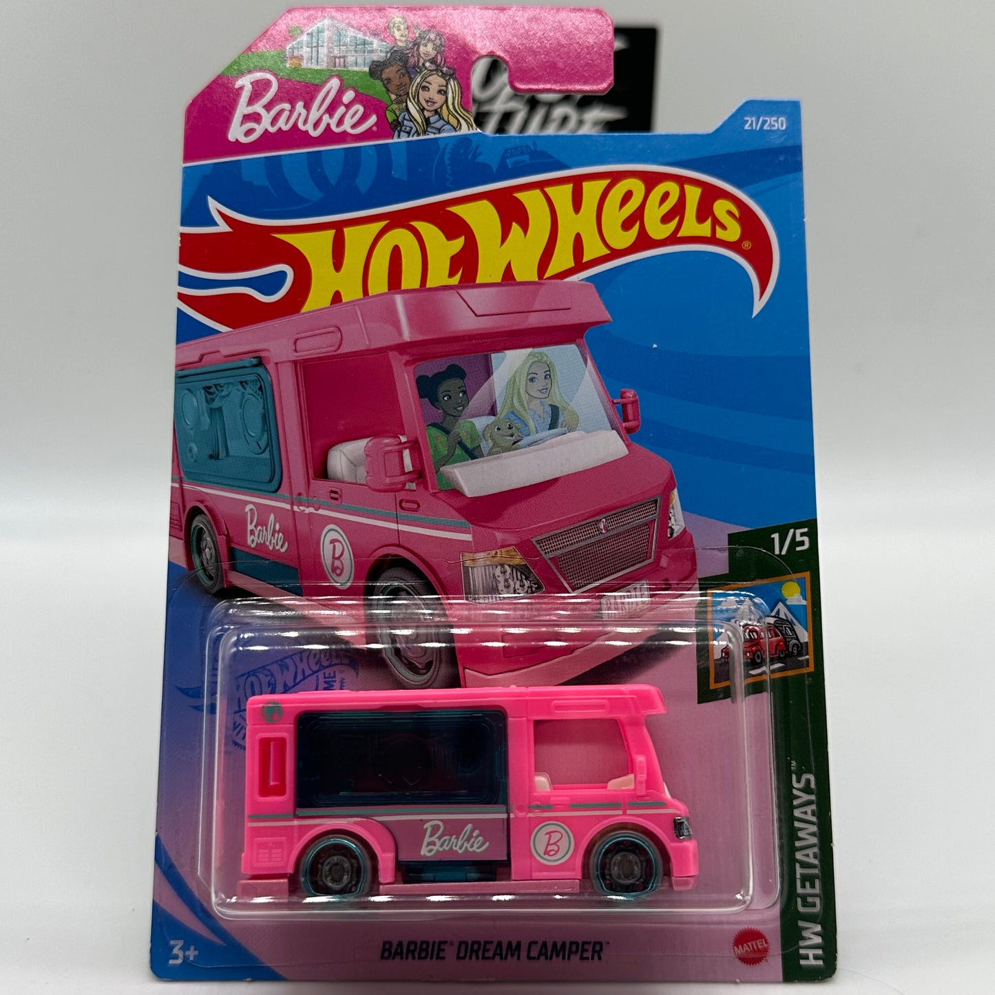 Barbie Dream Camper - HW Getaways 1/5 Hotwheels Mainline 21/250