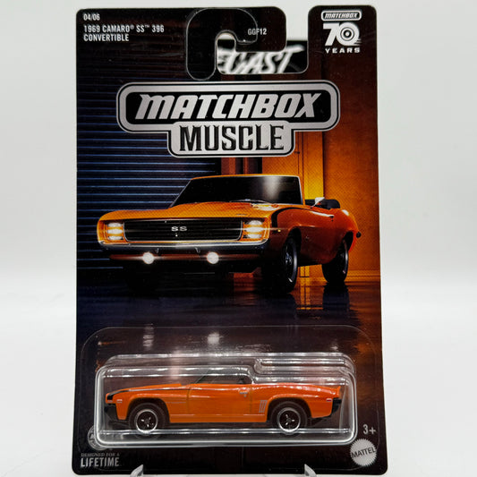 1969 Camaro SS 396 Convertible - Matchbox Muscle 04/06