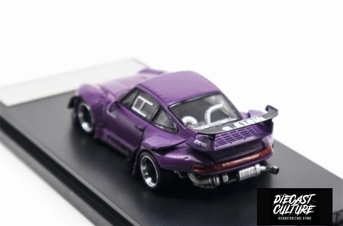 Japan Purple Rwb RWB 993 Rotana GT wing Purple - ONLY 499pcs MADE – Diecast Culture