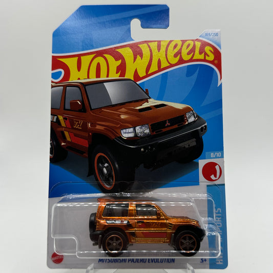 Mitsubishi Pajero Evolution *STH* Super Treasure Hunt - HW J Imports 8/10 Hotwheels Mainline 169/250