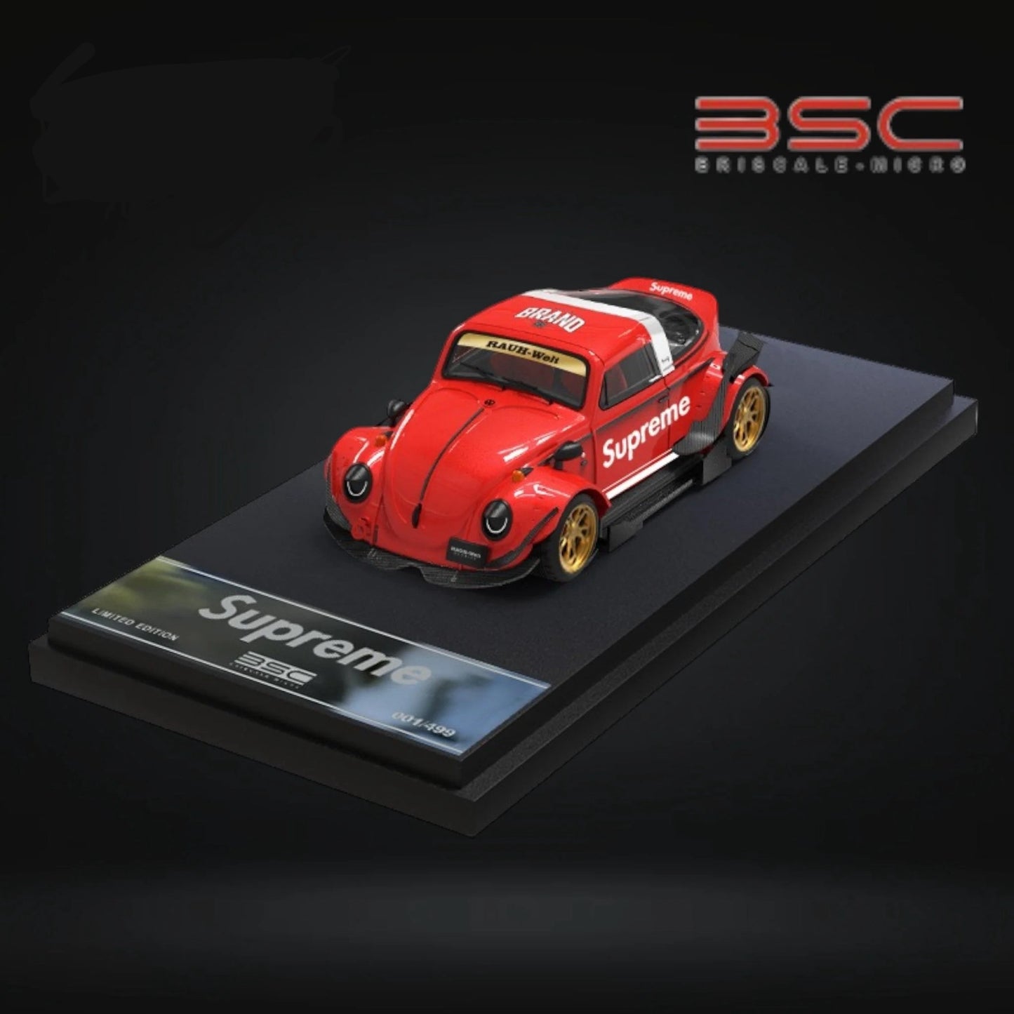 BSC VW Volkswagen RWB Beetle Supreme Livery no. 008/499pcs 1:64