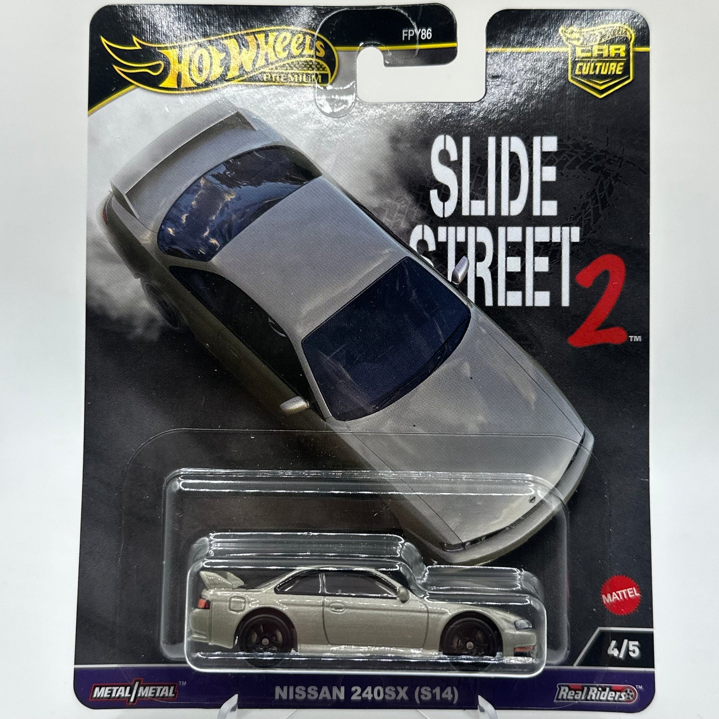 Nissan 240SX (S14) - SLIDE STREET 4/5 Hotwheels Premium