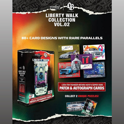 Tarmac Cards Liberty Walk Collectible Trading Cards Volume 2 – Limited Edition