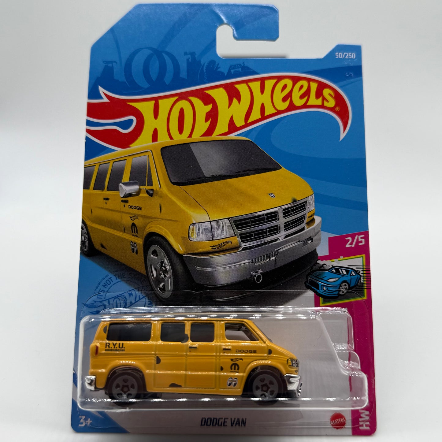 Dodge Van MOON EYES - HW Drift 2/5 Hotwheels Mainline 50/250