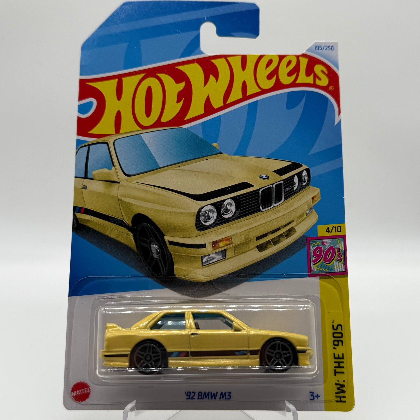 ‘92 BMW M3 - HW The ‘90’s 4/10 Hotwheels Mainline 195/250