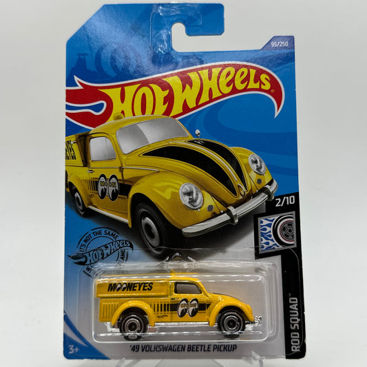 ‘49 Volkswagen Beetle Pickup - Rod Squad 2/10 Hotwheels Mainline 95/250 MOONEYES