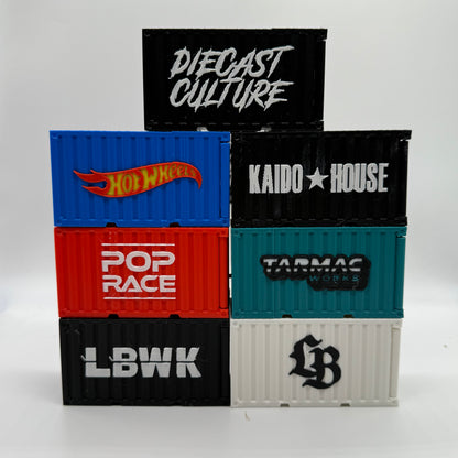 Shipping Container - Opening doors 1:64 Scale *BUY 5 GET 1 FREE*