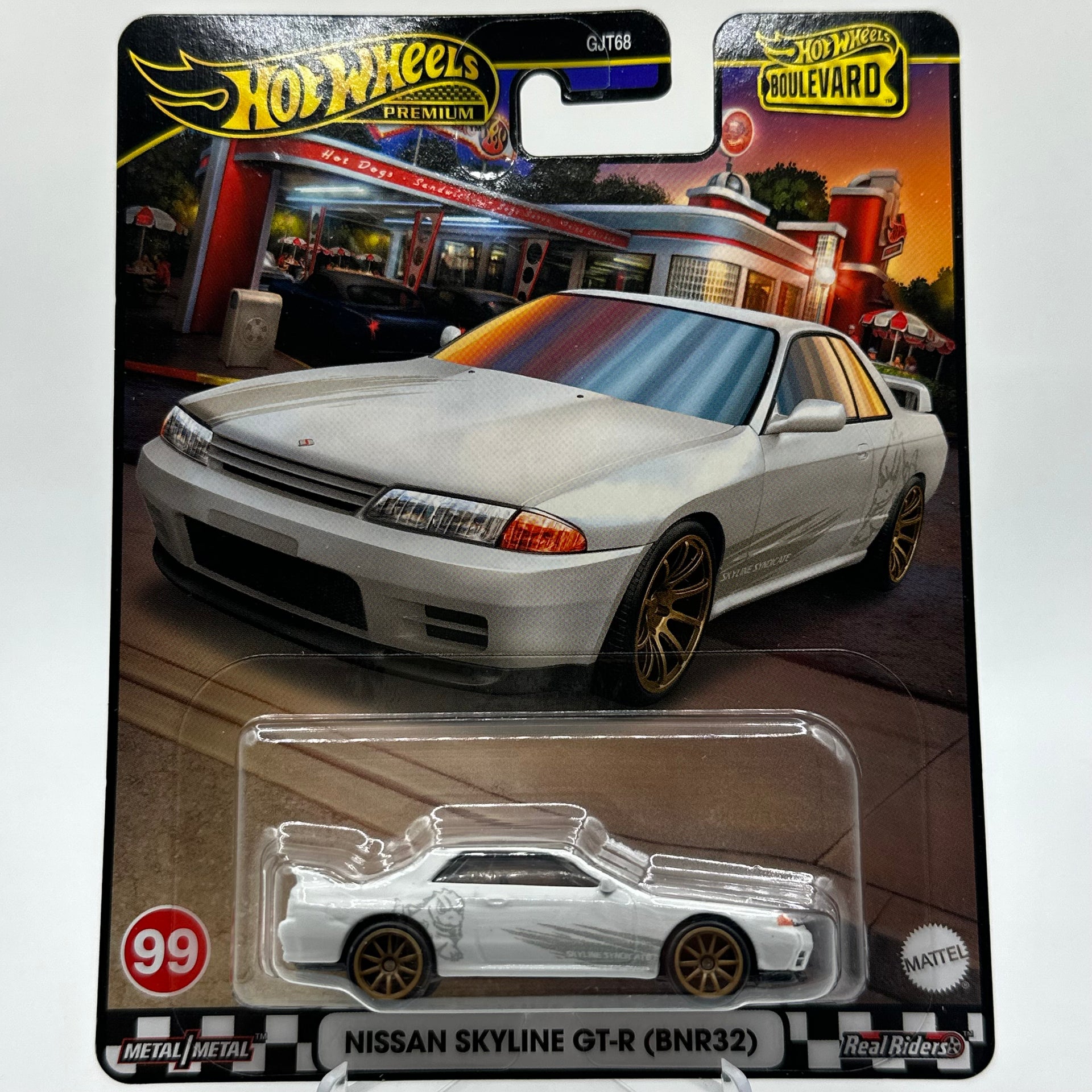 Nissan Skyline GT-R R32 Boulevard #99 Hotwheels Premium – Diecast