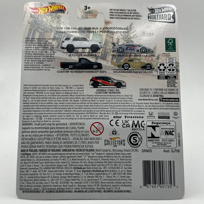 Honda Civic EG Custom Version - Boulevard #40 Hotwheels Premium