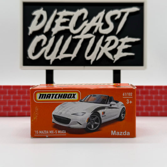 ‘15 Mazda MX-5 Miata - Matchbox