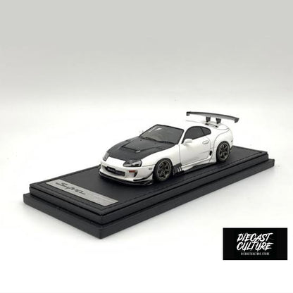 Toyota Supra JZA80 White with Black Bonnet ONLY 499pcs Made