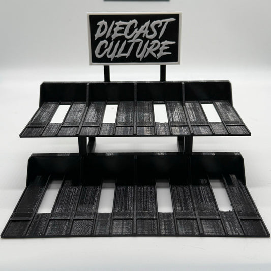 Diecast Culture Double Car Park Display - Suitable for 1:64 Scale