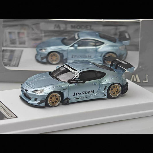 Toyota GT86 Pandem Kit V3 ICE BLUE - MJ 1:64