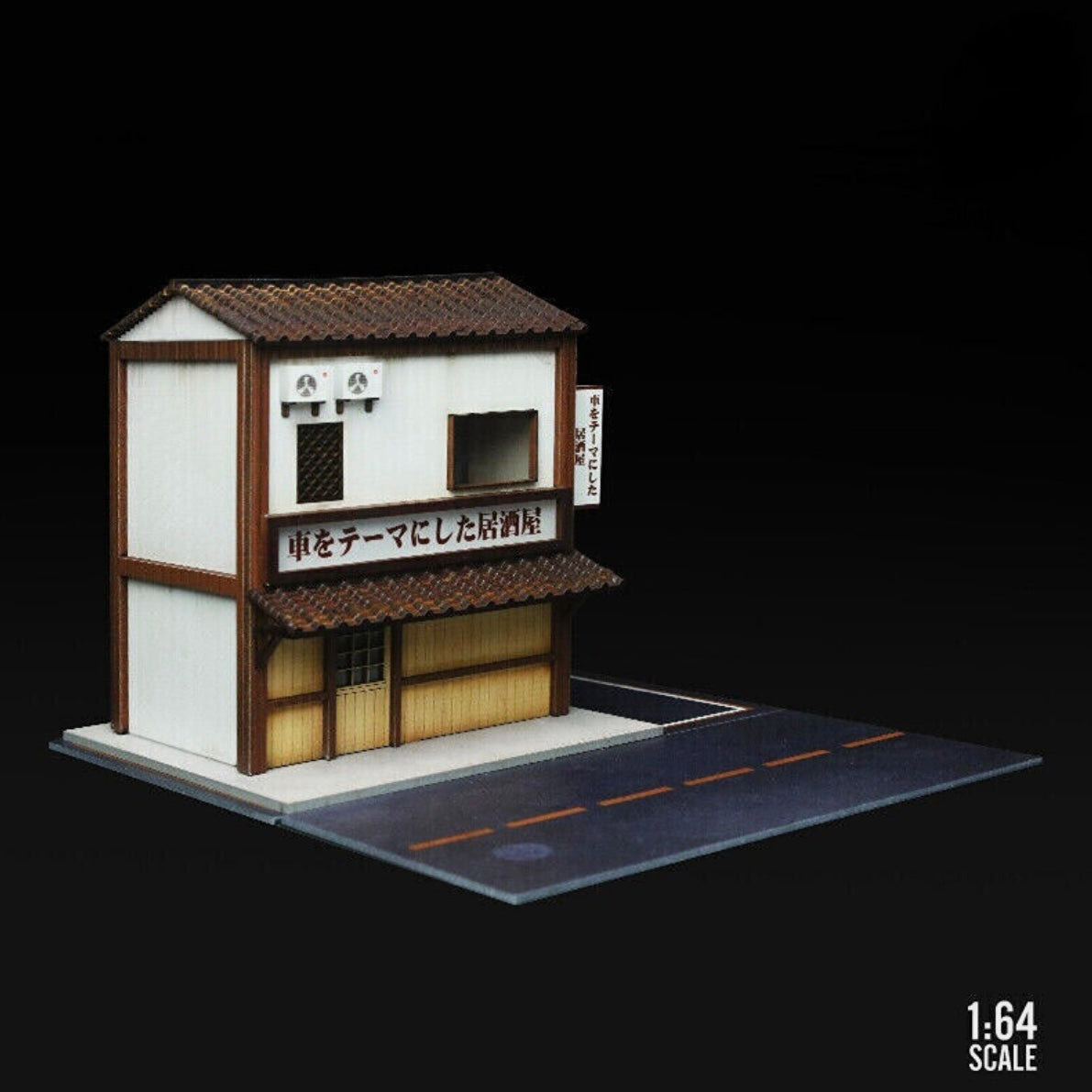 Japanese Izakaya (with lights) Diorama - MoreArt 1:64 Scale