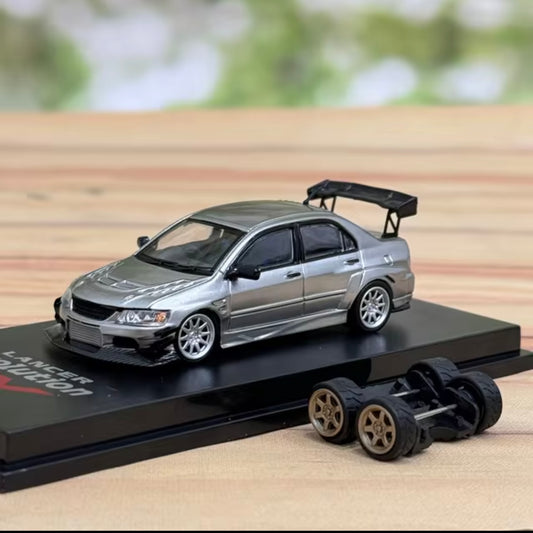 Mitsubishi Lancer Evolution IX Silver - CM Model