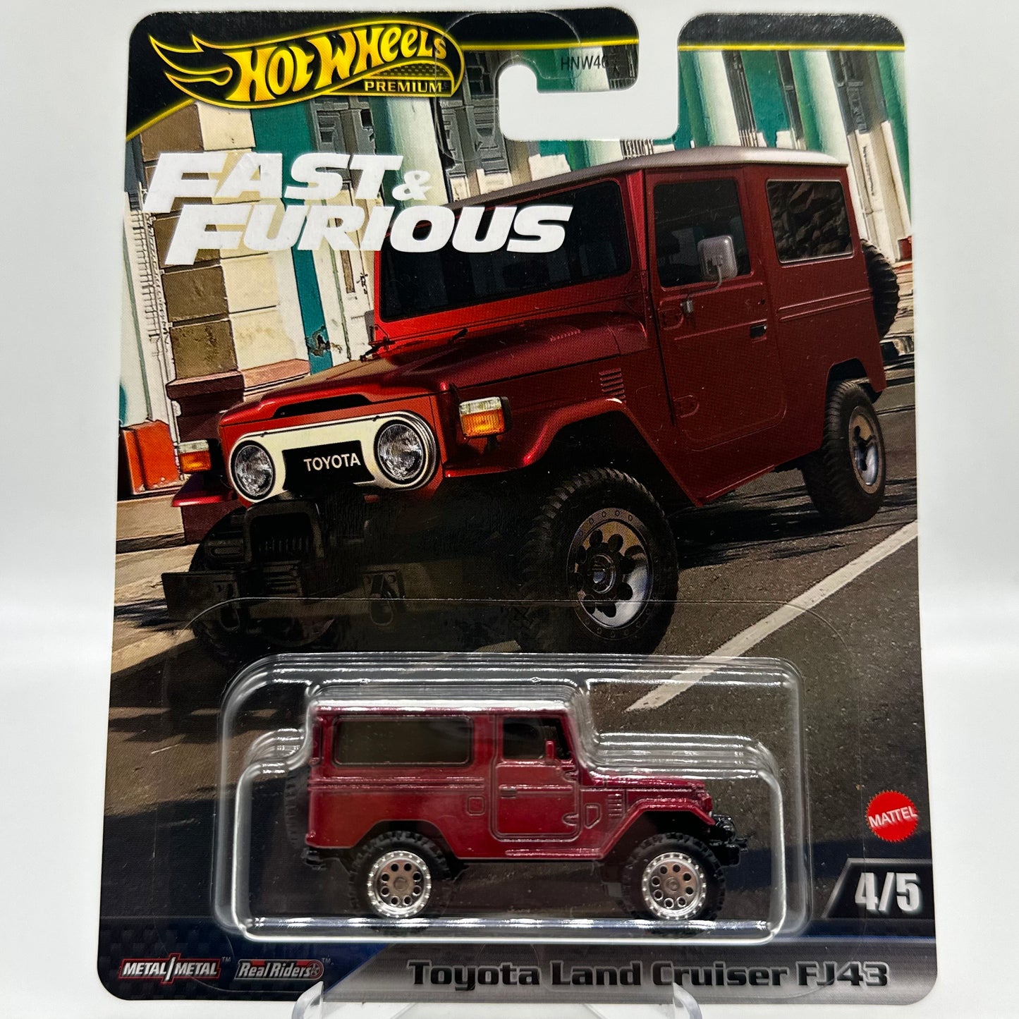 Toyota Land Cruiser FJ43 FAST & FURIOUS 4/5 Hotwheels Premium