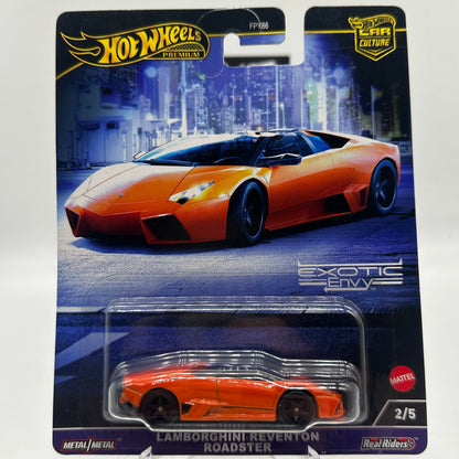 Lamborghini Reventon Roadster - Exotic Envy 2/5 Hotwheels Premium