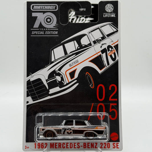 1962 Mercedes-Benz 220 SE Matchbox 70years Special Edition 02/05