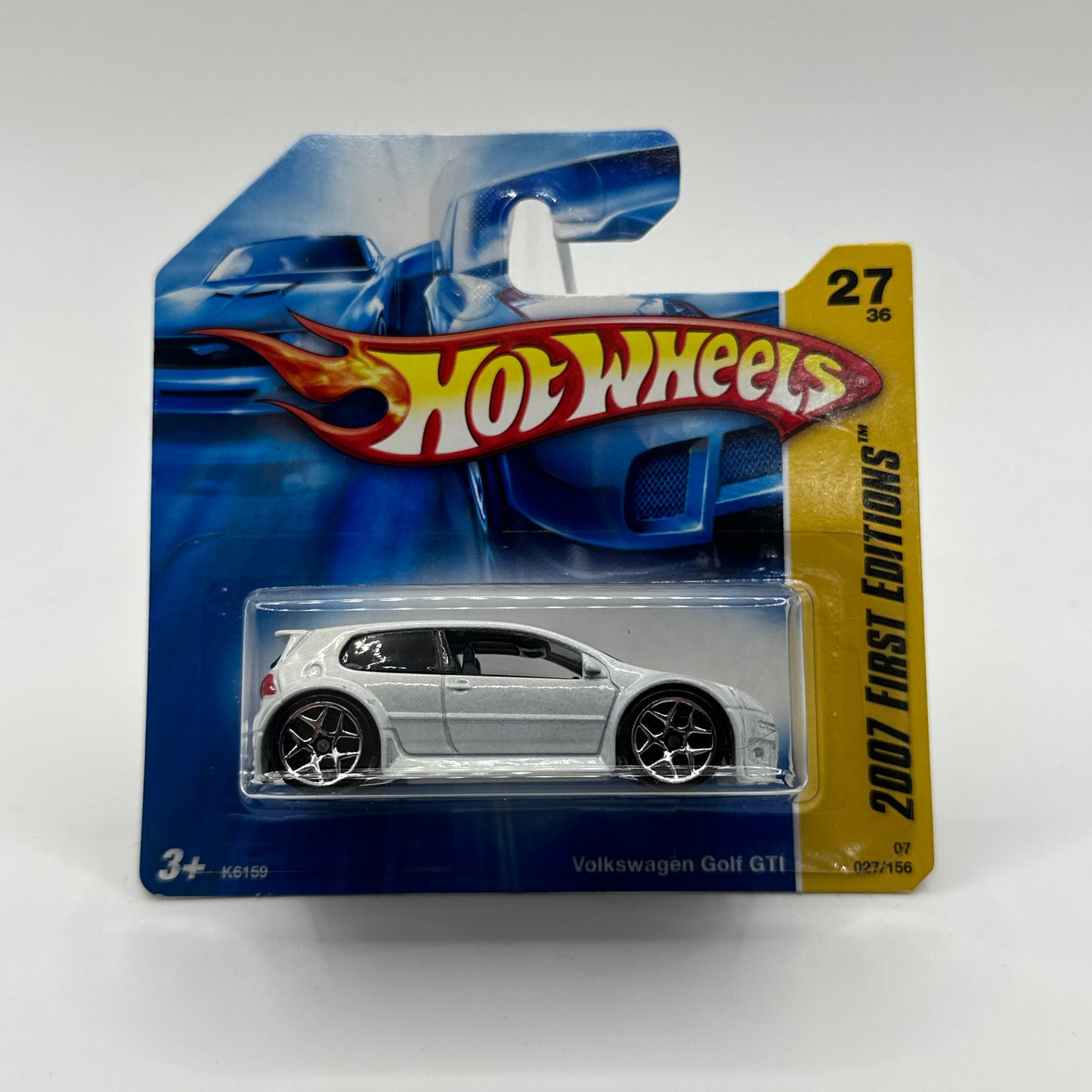 Volkswagen Golf GTI - 2007 First Editions 27/36 Hotwheels Mainline 027/156 short card