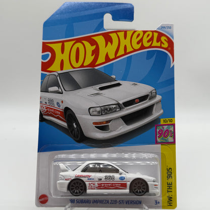 ‘98 Subaru Impreza 22B-STi Version HW:The 90’s 10/10 Hotwheels Mainline 244/250