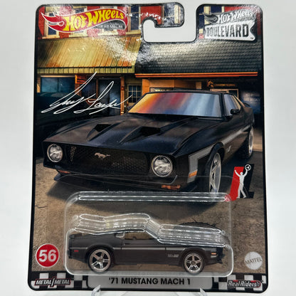 ‘71 Mustang Mach 1 Boulevard #56 Hotwheels Premium