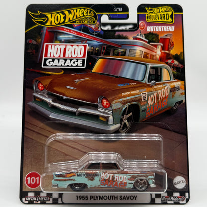 1955 Plymouth Savoy - Boulevard #101 Hotwheels Premium