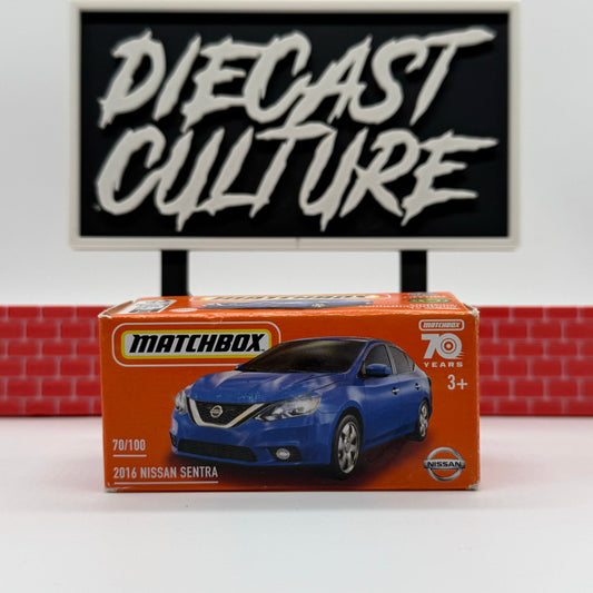 2016 Nissan Sentra - Matchbox