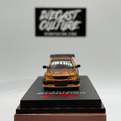 Mitsubishi Lancer Evolution X Faded Gold- CM Model 1:64