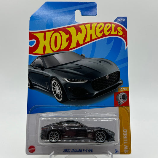 2020 Jaguar F-Type *STH* Super Treasure Hunt - HW Turbo 10/10 Hotwheels Mainline 158/250