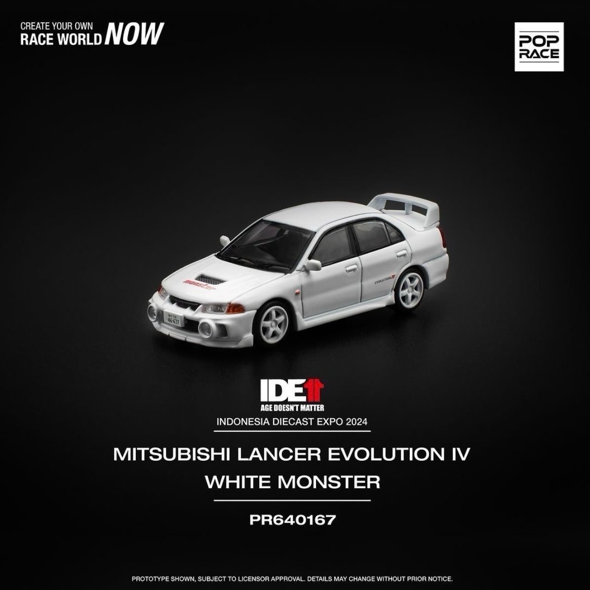 Indonesian Diecast Expo 2024 IDE11 POP RACE Exclusive Set of 3 Cars + Random Sized T-Shirt | Bundle