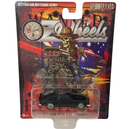 REDBELLIES 1977 HOLDEN ASX TORANA BLACK *CHASE* - OZ WHEELS 1:64