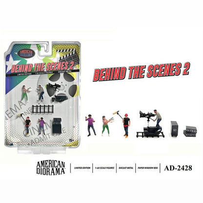 Behind the Scenes 2 - Figure Set American Diorama 1:64