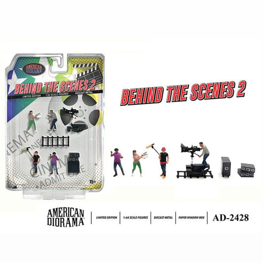 Behind the Scenes 2 - Figure Set American Diorama 1:64