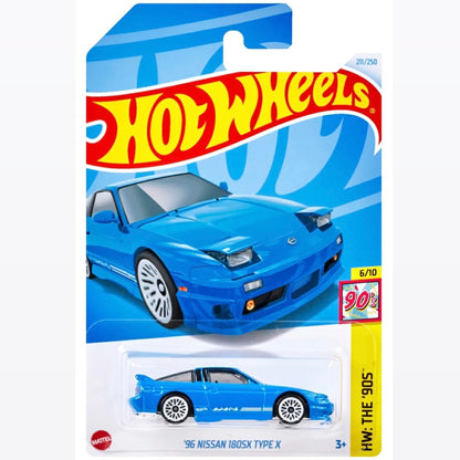 '96 Nissan 180Sx Type X HW The 80’s 6/10 - Hotwheels Mainline 211/250
