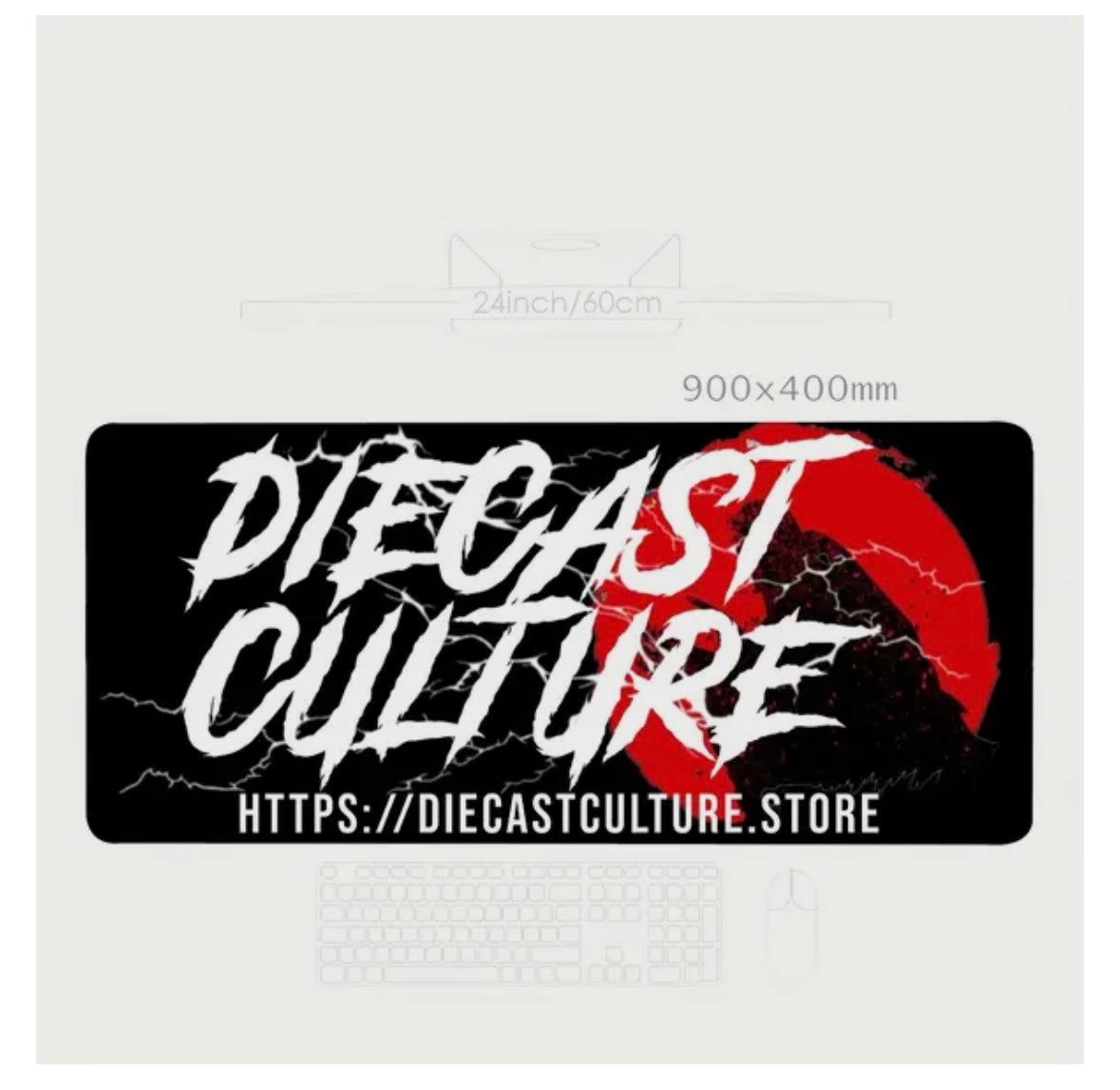 Diecast Culture Design Mouse Pad