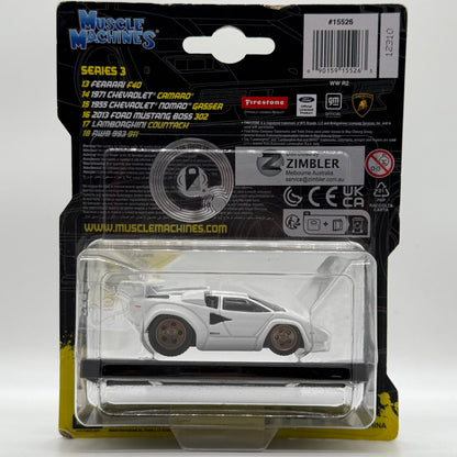 Lamborghini Countach Model 17 - Muscle Machines MAISTO 1:64