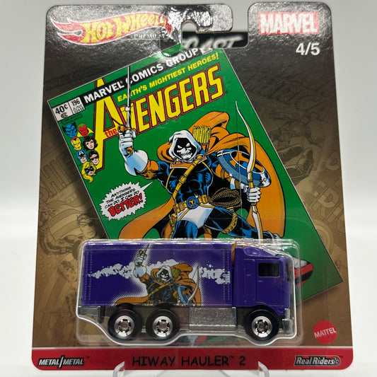 HIWAY HAULER 2 - MARVEL 4/5 Hotwheels Premium POP CULTURE