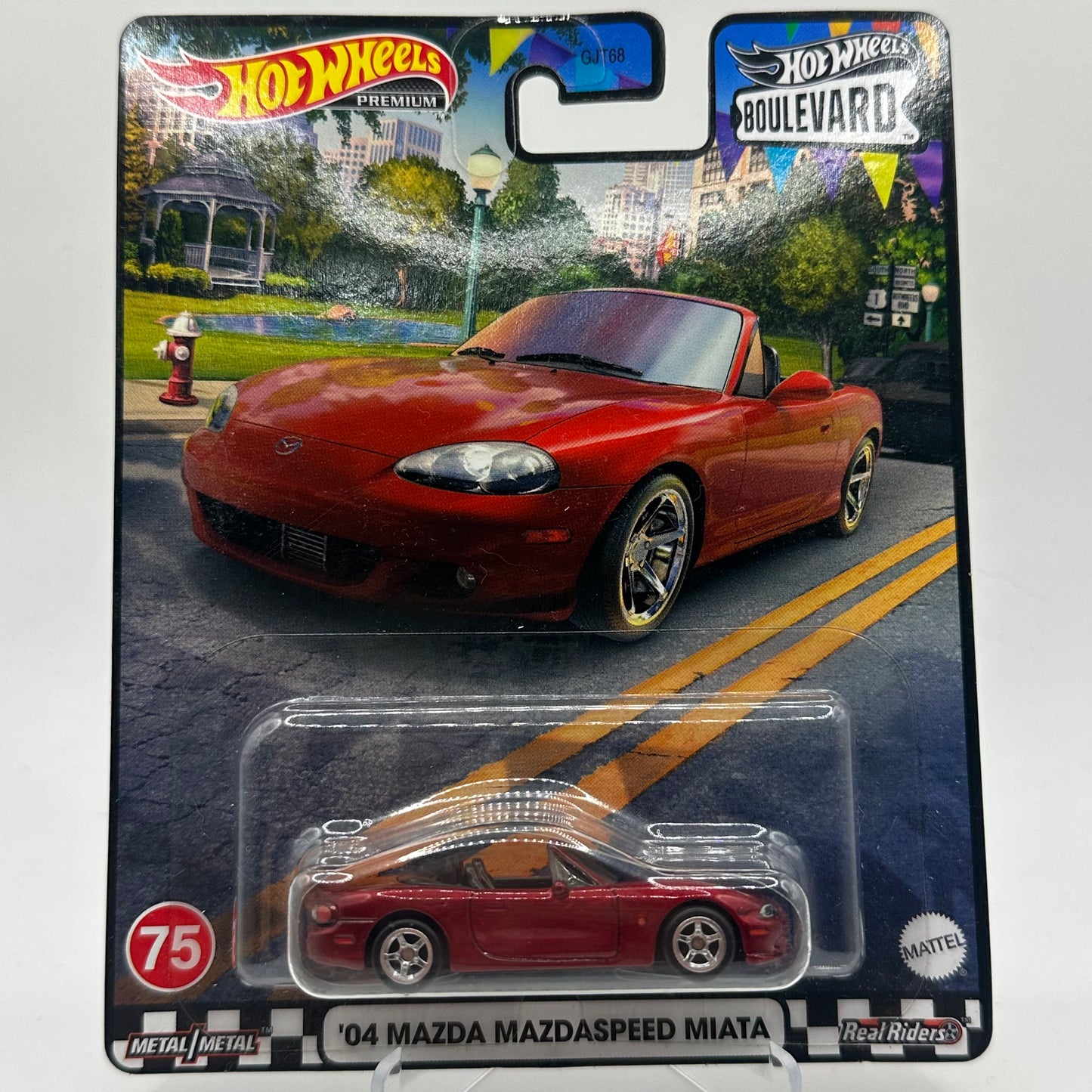 ‘04 Mazda Mazdaspeed Miata Boulevard #75 Hotwheels Premium