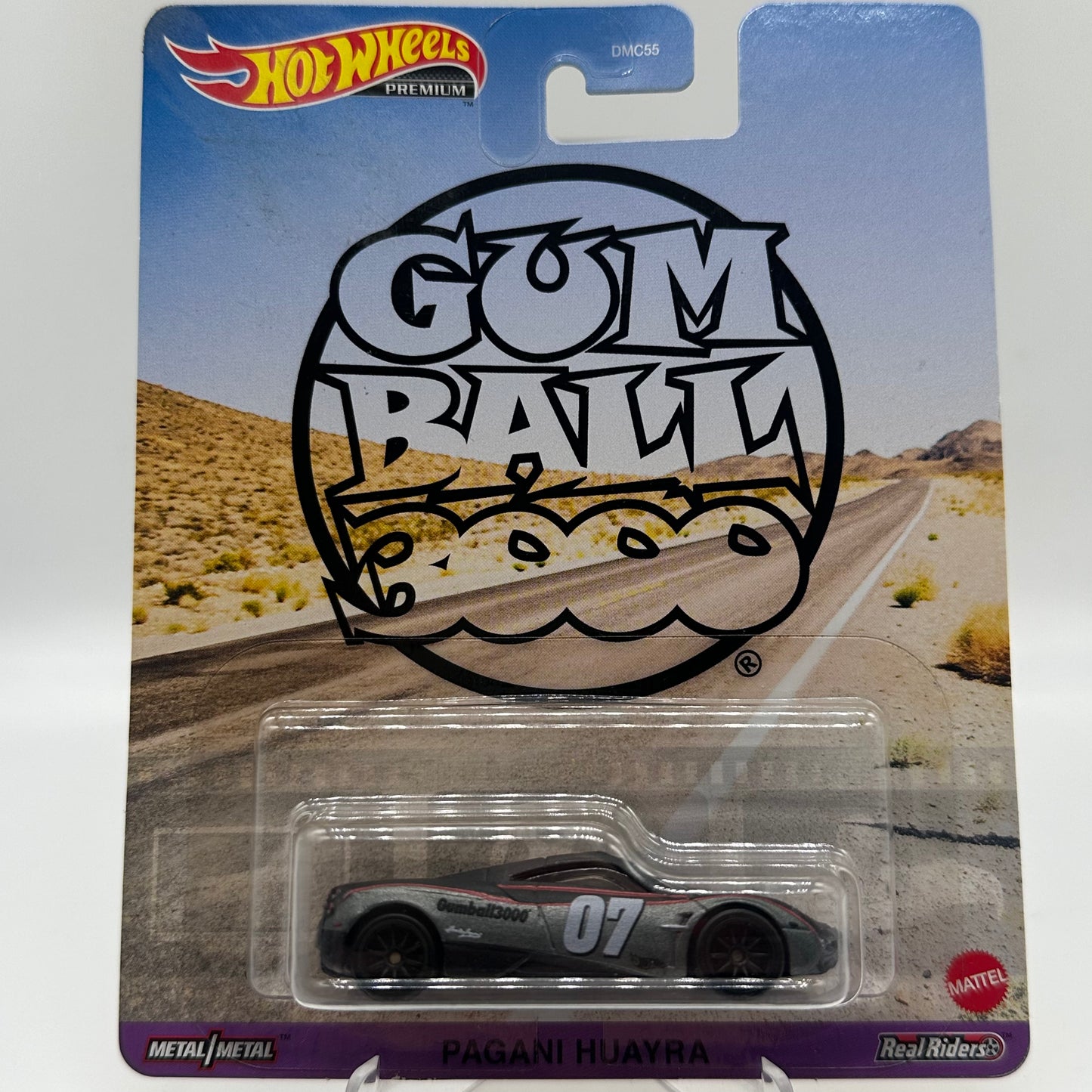 Pagani Huayra - Gum ball 3000 Hotwheels Premium POP CULTURE *Slight sticker mark*