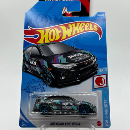 2018 Honda Civic Type R *STH* Super Treasure Hunt - (HW J-Imports) 6/10 Hotwheels Mainline 186/250