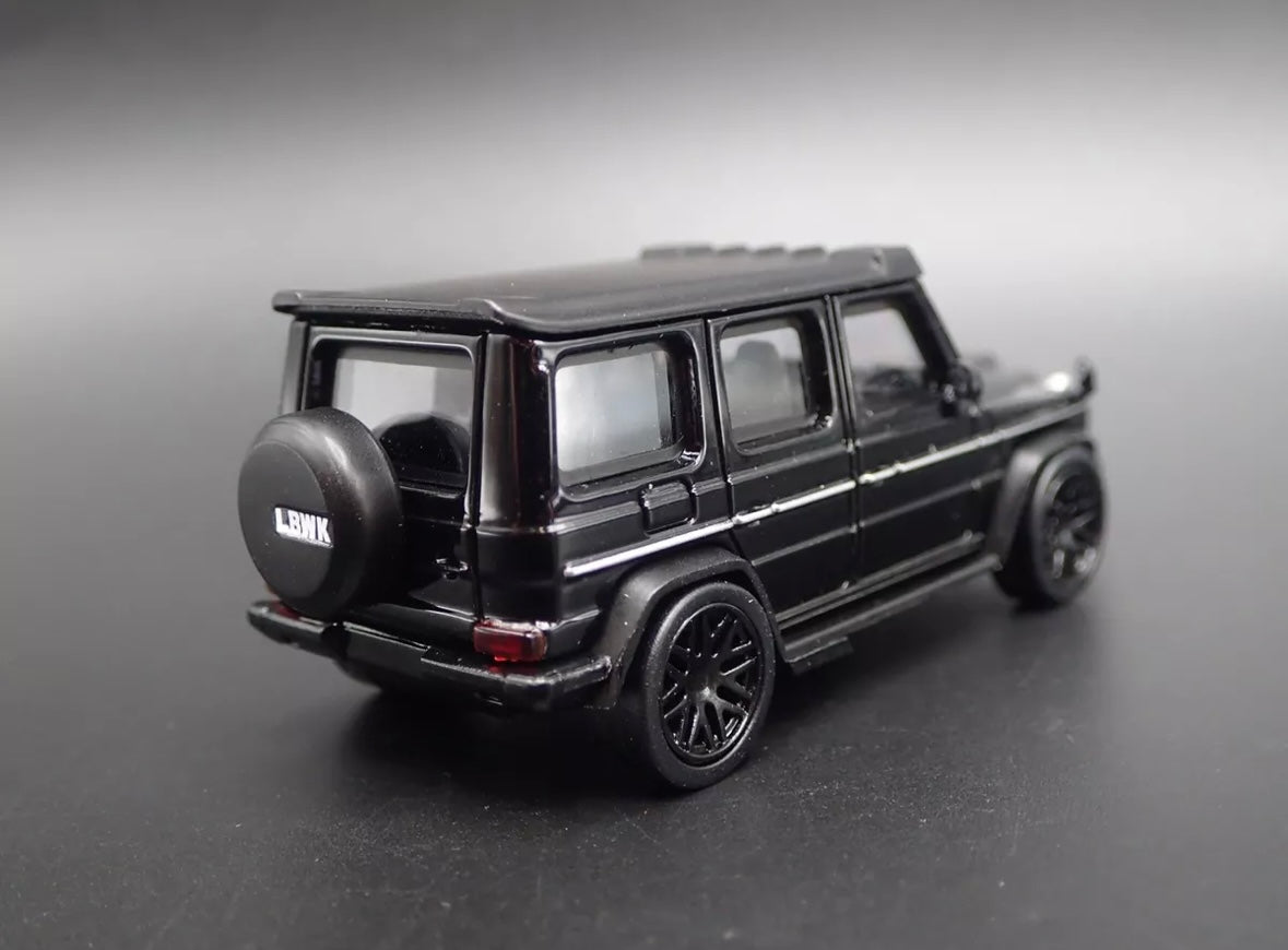 MERCEDES BENZ AMG G 63 G WAGON LIBERTY WALK LBWK 1:64 SCALE  DIECAST MODEL CAR