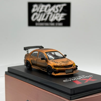 Mitsubishi Lancer Evolution X Faded Gold- CM Model 1:64