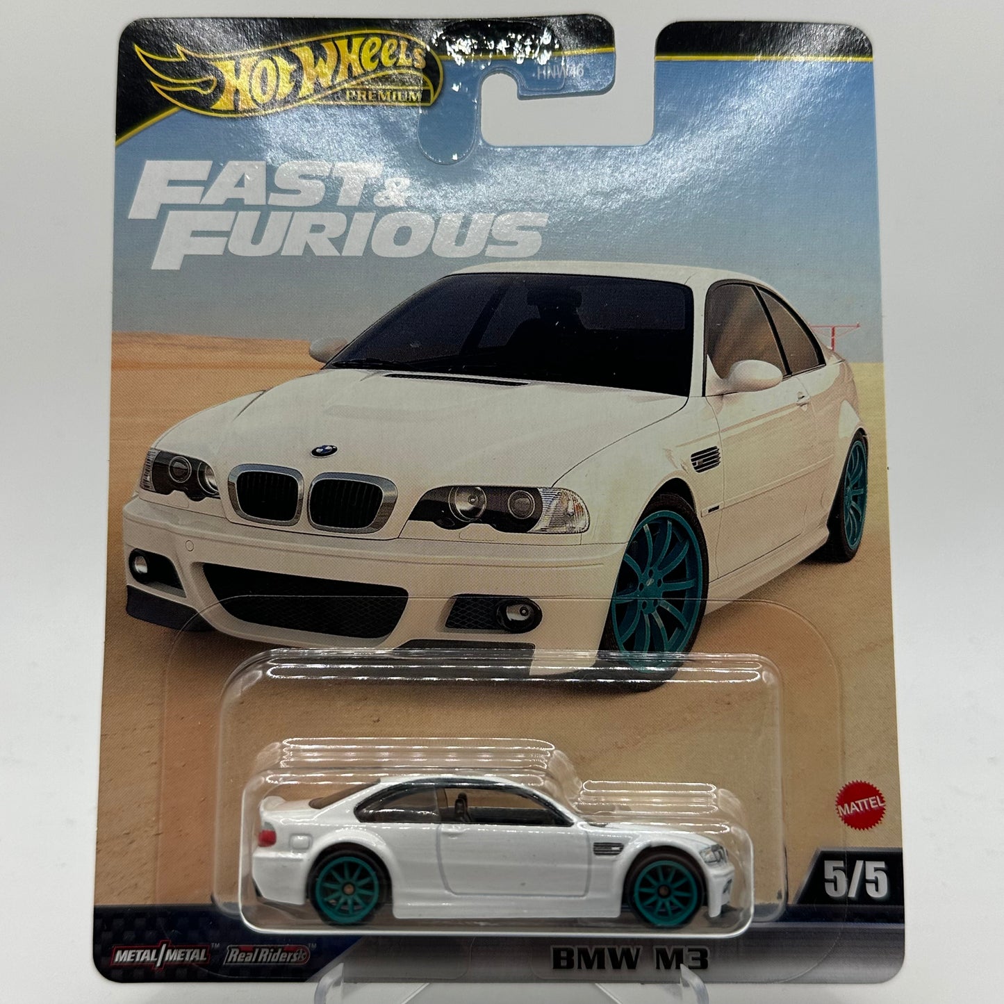 BMW M3 FAST & FURIOUS 5/5 Hotwheels Premium