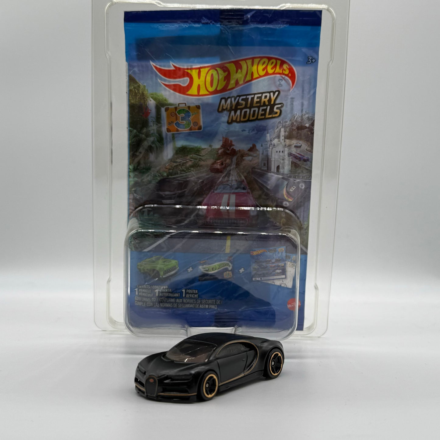 Bugatti Chiron - Hotwheels MYSTERY MODEL Mainline *Opened* 2021 Release