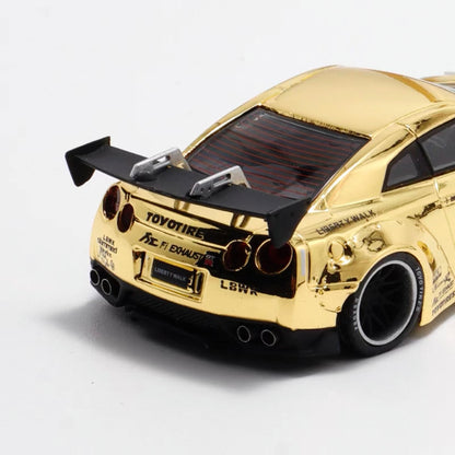 Nissan R35 LBWK GOLD 1:64 Scale
