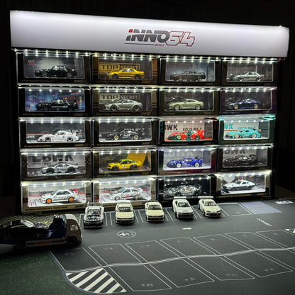 INNO64 DISPLAY CASE - FITS 20 MODEL CARS. *Cars not included*