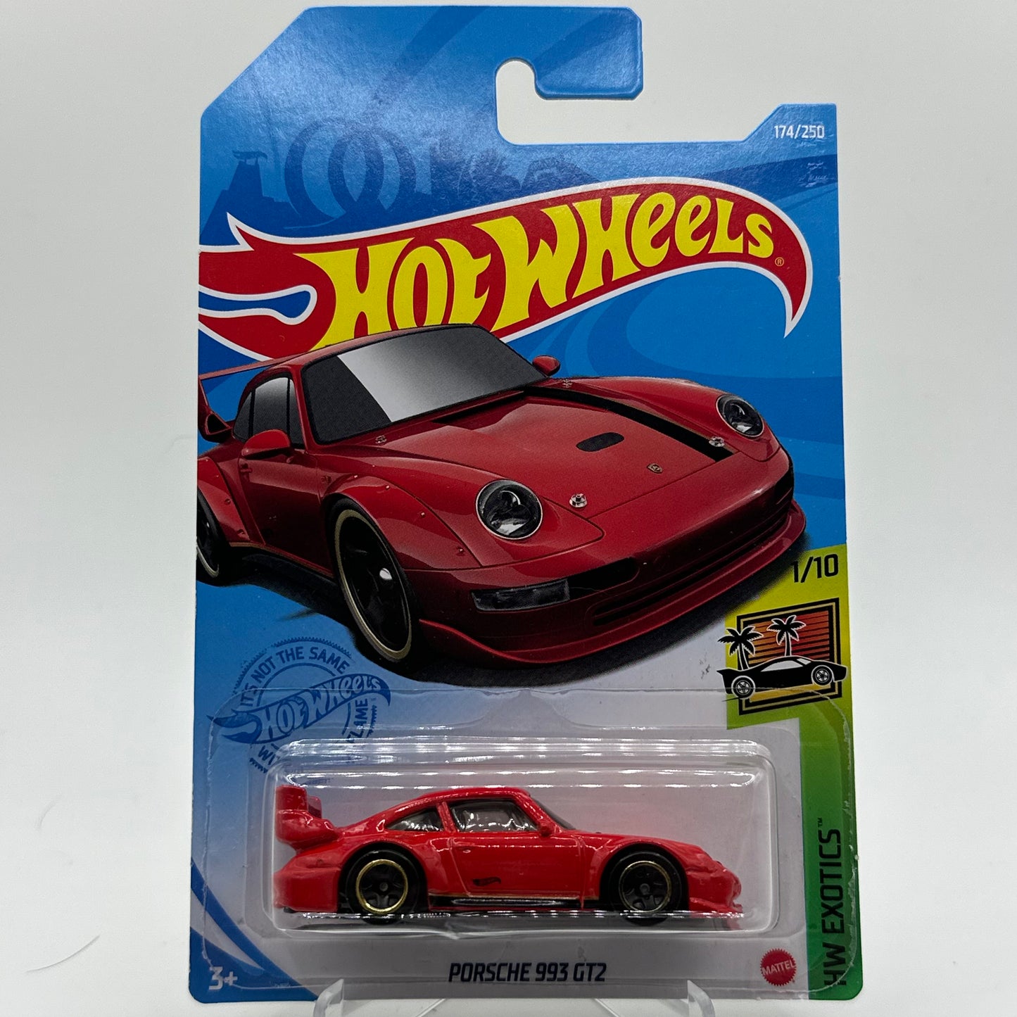 Porsche 993 GT2 - HW Exotics 1/10 Hotwheels Mainline 174/250