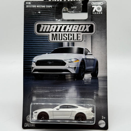 2019 Ford Mustang Coupe - Matchbox Muscle 01/06