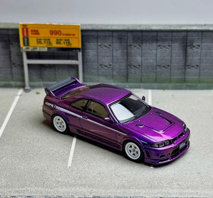 NISSAN SKYLINE GT-R (R33) NISMO 400R Midnight Purple II Hong Kong Toycar Salon 2023 Special ED INNO64